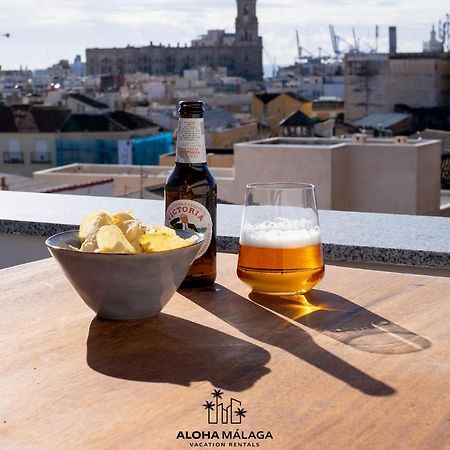 Luxury Duplex With Pool And Padel Court In Town Lejlighed Málaga Eksteriør billede
