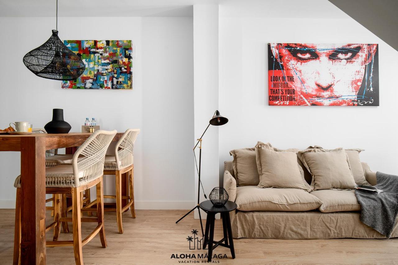 Luxury Duplex With Pool And Padel Court In Town Lejlighed Málaga Eksteriør billede